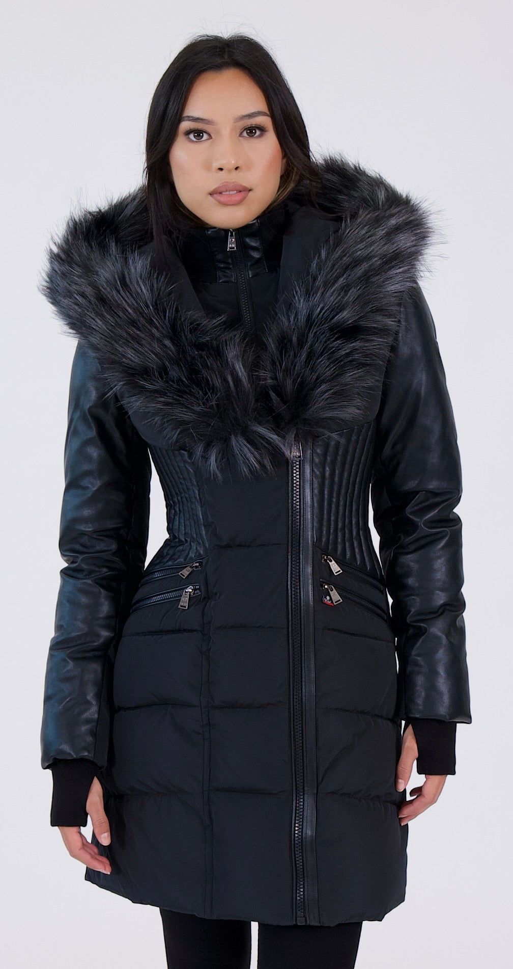 Doudoune en fausse fourrure végétalienne Vêtements Sicile